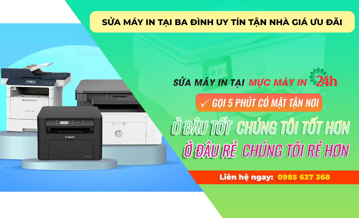 Sửa máy in tại Đống Đa thợ giỏi sửa tận nơi