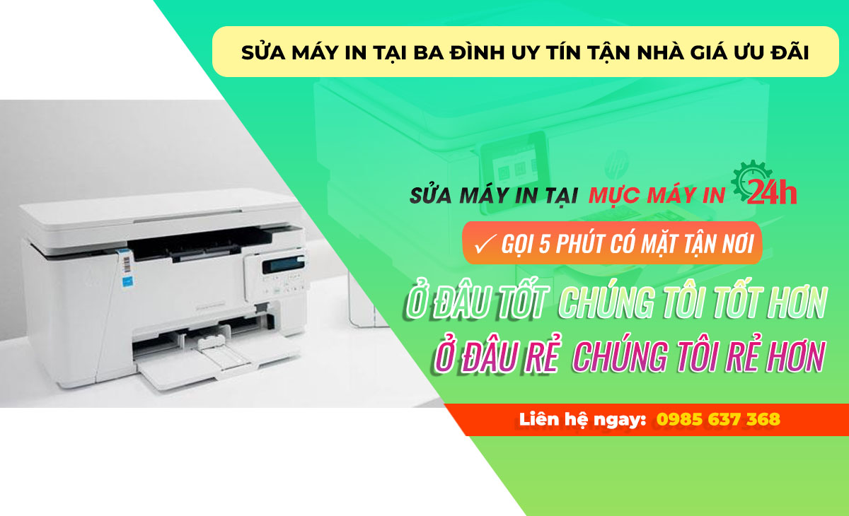 Sửa máy in tại Hai Bà Trưng gọi là có mặt ngay tận nơi