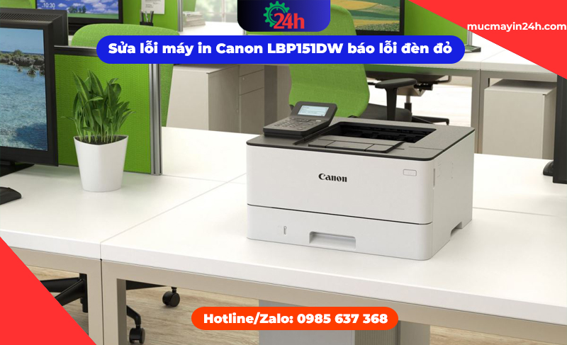 Cách kiểm tra và xử lý máy in Canon LBP226DW không in được