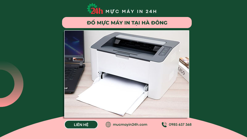 Đổ mực máy in tại Hà Đông